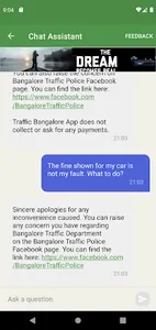 Traffic Bangalore: Check Fines screenshot 4