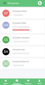 KODI - Aplikasi Anggota Kopera screenshot 1