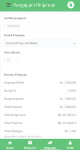 KODI - Aplikasi Anggota Kopera screenshot 2