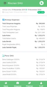 KODI - Aplikasi Anggota Kopera screenshot 9