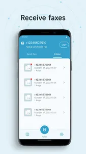 theFax - Send Fax from Phone screenshot 1