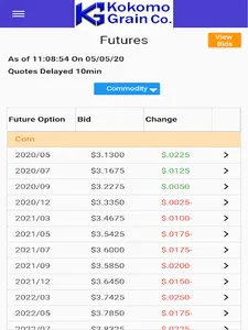 Kokomo Grain Co Grower Portal screenshot 3