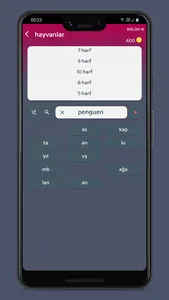 Sözcük: 1 İpucu 5 Kelime - Kel screenshot 17
