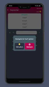 Sözcük: 1 İpucu 5 Kelime - Kel screenshot 19