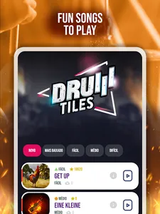 Drum Tiles: drumming game screenshot 7