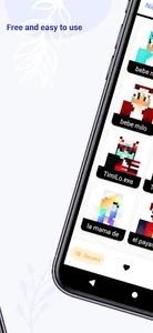 Bebe Milo Skins for Minecraft screenshot 3