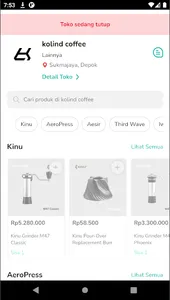 Kolind Coffee screenshot 1