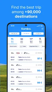 Kombo: Train, Plane & Bus screenshot 2