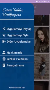 Ceren Yaldız - Duvar Kağıtları screenshot 3