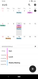 My Calendar - Simple Planner screenshot 1