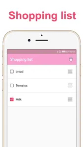 Shopping List - grocery notes screenshot 0