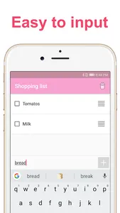 Shopping List - grocery notes screenshot 1