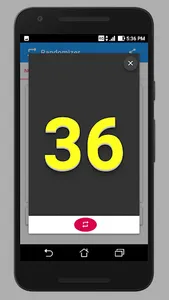 Random Generator - Numbers Nam screenshot 1