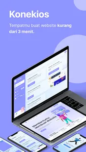 Konekios:Buat Web Tanpa Coding screenshot 0