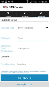 G4S Courier App screenshot 7