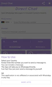 Direct Chat-Click to Chat screenshot 2