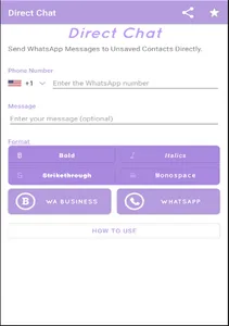Direct Chat-Click to Chat screenshot 6