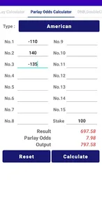 Back Lay & Sure bet Calculator screenshot 6