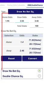 Back Lay & Sure bet Calculator screenshot 7