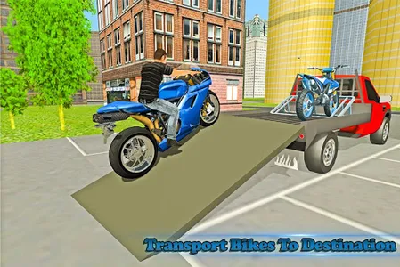 Bike Transport Truck Driver screenshot 5