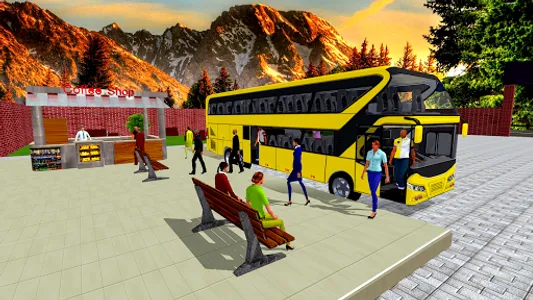 Coach Bus Simulator Bus Game 2 screenshot 9