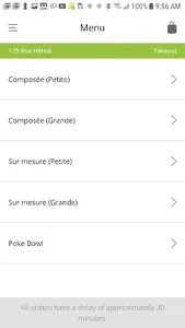 Comptoir Lunch screenshot 2