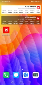 Jadwal Sholat - Kiblat & Adzan screenshot 1