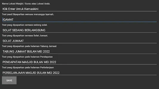 Prayer Times For TV screenshot 13