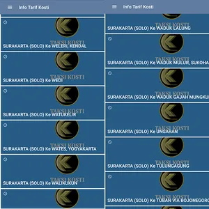 Info Tarif Kosti screenshot 0