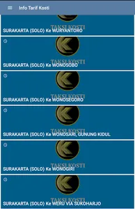 Info Tarif Kosti screenshot 2