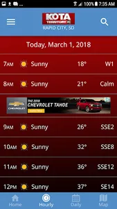KOTA Mobile Weather screenshot 1