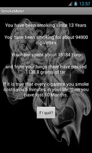 Smoke Meter screenshot 2