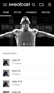 Sweatcast screenshot 0