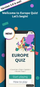 Europe Countries Quiz: Flags & screenshot 0