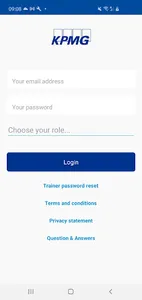 KPMG L&D QR App screenshot 1