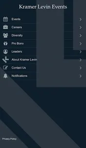 Kramer Levin Events screenshot 3