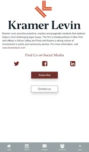 Kramer Levin Events screenshot 5