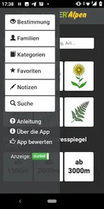 Krautfinder Alpenpflanzen screenshot 2