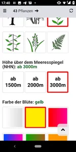 Krautfinder Alpenpflanzen screenshot 5