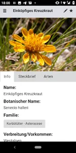 Krautfinder Alpenpflanzen screenshot 7