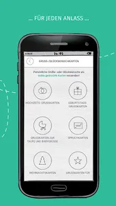 Karten-Paradies Postkarten App screenshot 1