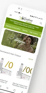 Kreative Salon Supplies screenshot 1
