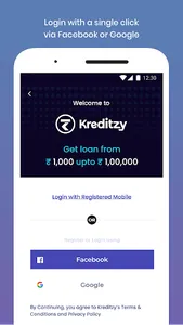 Kreditzy Personal Loan App screenshot 2