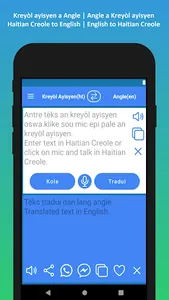 English to Haitian Creole screenshot 0