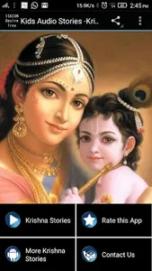 Kids Audio Stories -Krishna #2 screenshot 0