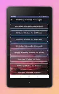 Birthday Wishes & Messages screenshot 10