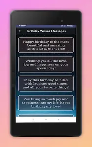 Birthday Wishes & Messages screenshot 12