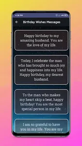 Birthday Wishes & Messages screenshot 7