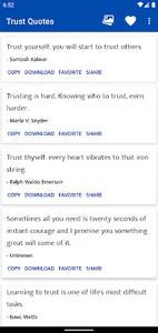 Trust Sayings and Quotes screenshot 0