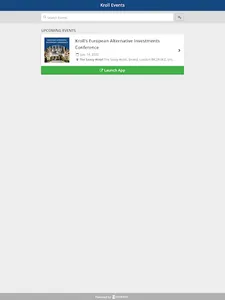 Kroll Events screenshot 2